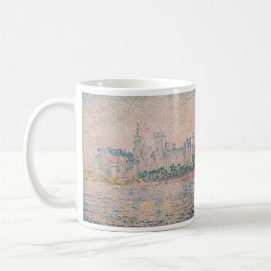 Paul Signac - Avignon, Morning Kaffeetasse (Links)