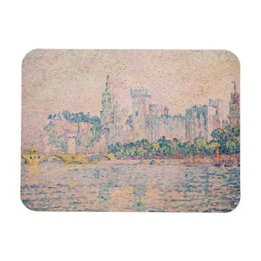 Paul Signac - Avignon, Morning Magnet (Horizontal)