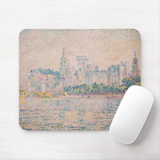 Paul Signac - Avignon, Morning Mousepad (Mit Mouse)