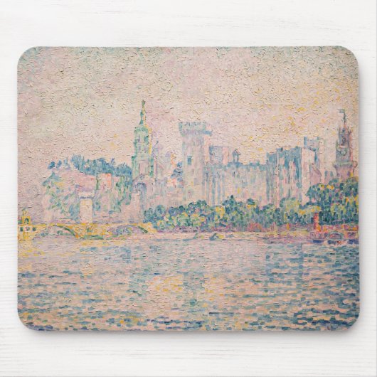 Paul Signac - Avignon, Morning Mousepad (Vorne)