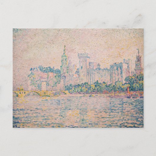 Paul Signac - Avignon, Morning Postkarte (Vorderseite)
