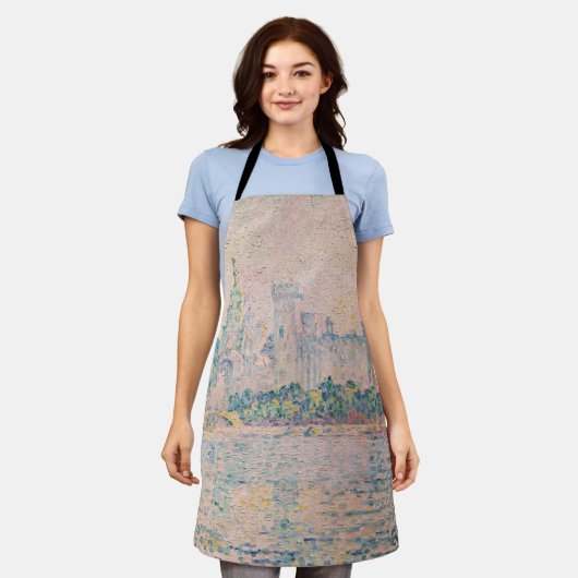 Paul Signac - Avignon, Morning Schürze (Getragen)