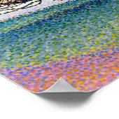 Paul Signac Bonaventure pine CC1265 Pointillism XL Poster (Ecke)