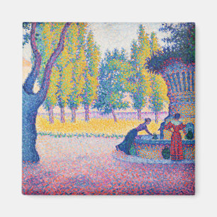 Paul Signac - Brunnen des Lices, Saint-Tropez Magnet