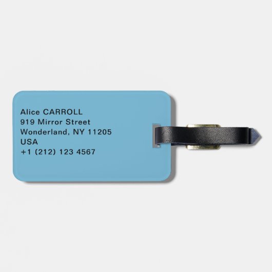 Paul Signac - Capo di Noli Gepäckanhänger (Rückseite horizontal)