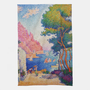 Paul Signac - Capo di Noli Geschirrtuch