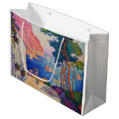 Paul Signac - Capo di Noli Große Geschenktüte (Vorderseite Schrägansicht)