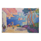 Paul Signac - Capo di Noli Kissenbezug (Rückseite)