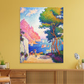 Paul Signac - Capo di Noli Leinwanddruck (Insitu (Wohnzimmer))