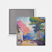 Paul Signac - Capo di Noli Magnet (Vorderseite/Rückseite)