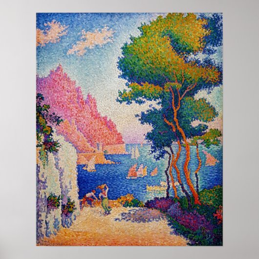 Paul Signac - Capo di Noli Poster (Vorne)