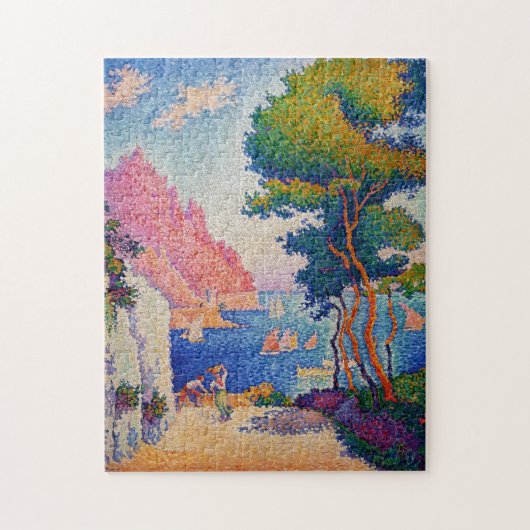 Paul Signac - Capo di Noli Puzzle (Vertikal)