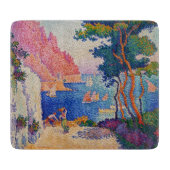 Paul Signac - Capo di Noli Schneidebrett (Vorderseite)