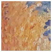 Paul Signac - Capo di Noli Stoff (Nahaufnahme)