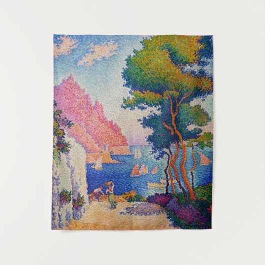Paul Signac - Capo di Noli Wandteppich (Vorderseite)