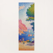Paul Signac - Capo di Noli Yogamatte (Rückseite)