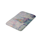 Paul Signac - Das grüne Segel Badematte (Schrägansicht)