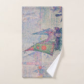 Paul Signac - Das grüne Segel Badhandtuch Set (Handtuch)