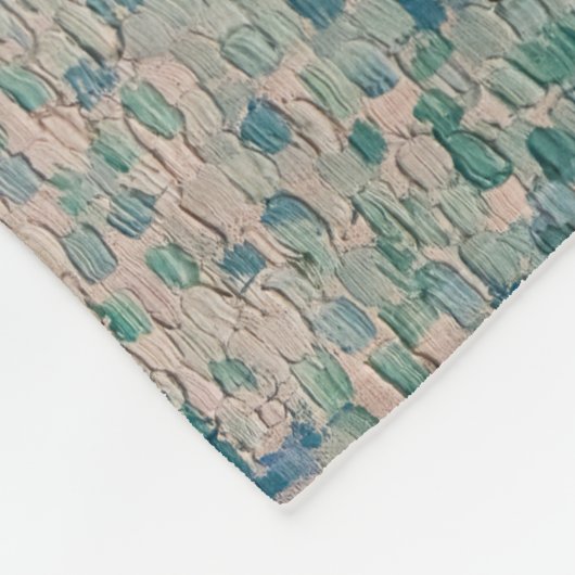 Paul Signac - Das grüne Segel Fleecedecke (Ecke)