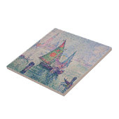 Paul Signac - Das grüne Segel Fliese (Seite)