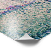 Paul Signac - Das grüne Segel Fotodruck (Ecke)