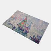 Paul Signac - Das grüne Segel Fußmatte (Schrägansicht)