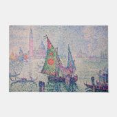 Paul Signac - Das grüne Segel Fußmatte (Vorderseite)