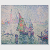 Paul Signac - Das grüne Segel Geschenkpapier (Flach)