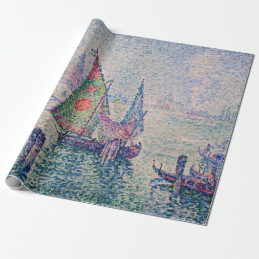 Paul Signac - Das grüne Segel Geschenkpapier (Ungerollt)