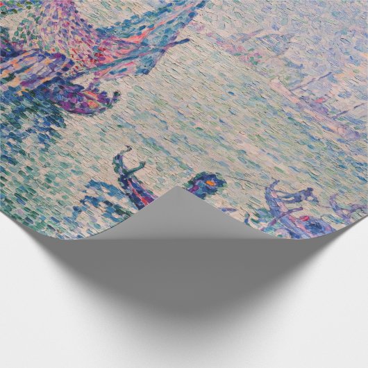 Paul Signac - Das grüne Segel Geschenkpapier (Ecke)