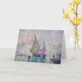 Paul Signac - Das grüne Segel Karte (Gelbe Blume)