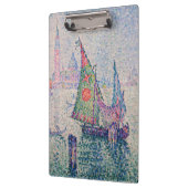 Paul Signac - Das grüne Segel Klemmbrett (Links)