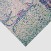 Paul Signac - Das grüne Segel Seidenpapier (Detail)