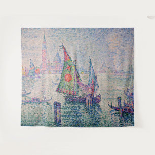 Paul Signac - Das grüne Segel Wandteppich