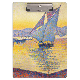 Paul Signac - Der Hafen bei Sonnenuntergang, Opus  Klemmbrett