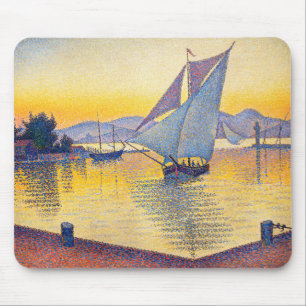 Paul Signac - Der Hafen bei Sonnenuntergang, Opus  Mousepad