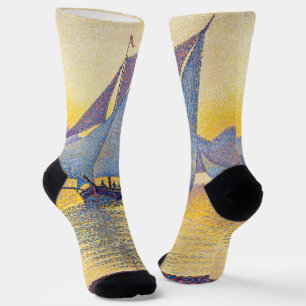 Paul Signac - Der Hafen bei Sonnenuntergang, Opus  Socken