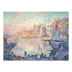 Paul Signac - Der Hafen von Saint-Tropez Fotodruck
