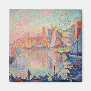 Paul Signac - der Hafen von Saint Tropez Magnet