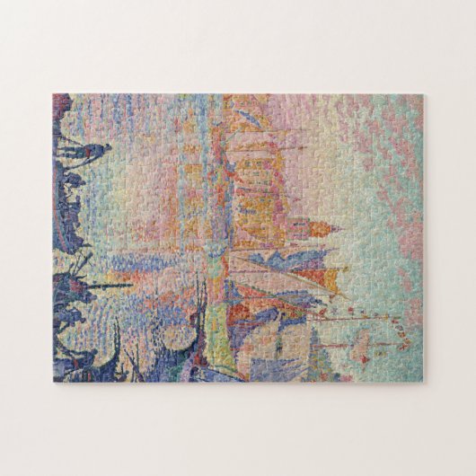 Paul Signac - der Hafen von Saint Tropez Puzzle (Horizontal)