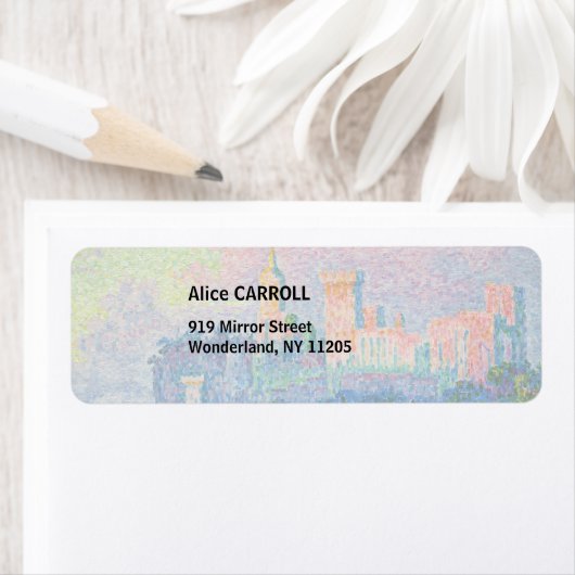 Paul Signac - Der Papstpalast, Avignon (Insitu)