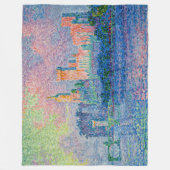 Paul Signac - Der Papstpalast, Avignon Fleecedecke (Vorderseite)