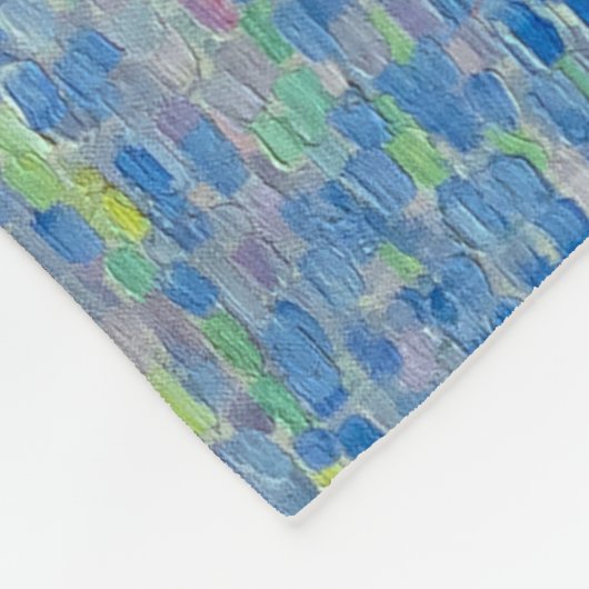 Paul Signac - Der Papstpalast, Avignon Fleecedecke (Ecke)