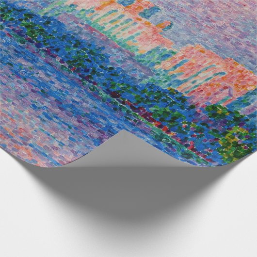 Paul Signac - Der Papstpalast, Avignon Geschenkpapier (Ecke)