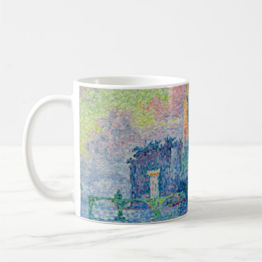 Paul Signac - Der Papstpalast, Avignon Kaffeetasse (Links)
