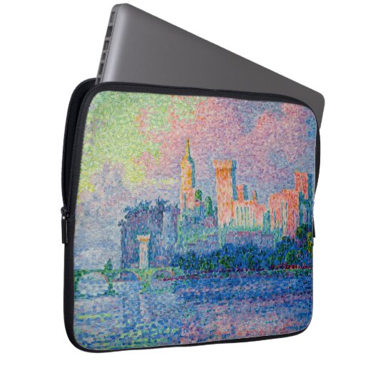 Paul Signac - Der Papstpalast, Avignon Laptopschutzhülle (Vorne Rechts)
