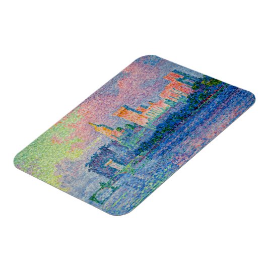 Paul Signac - Der Papstpalast, Avignon Magnet (Linke Seite)