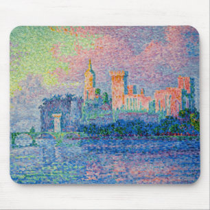 Paul Signac - Der Papstpalast, Avignon Mousepad