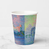 Paul Signac - Der Papstpalast, Avignon Pappbecher (Links)
