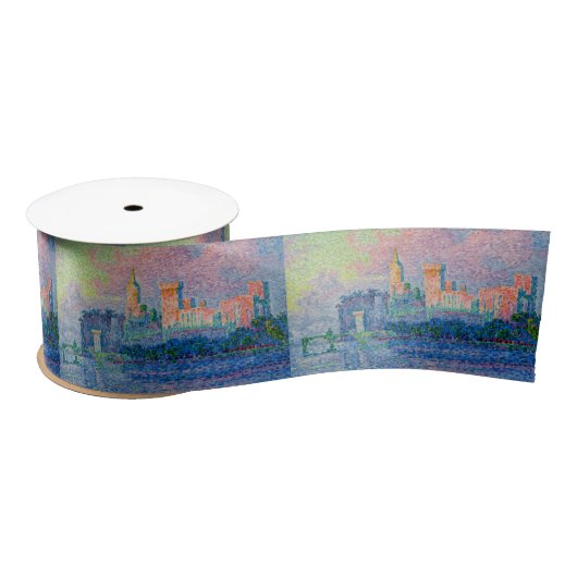 Paul Signac - Der Papstpalast, Avignon Satinband (Spule)